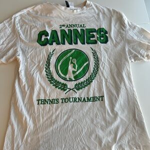 H&M Divided Tennis Oversized White T-Shirt